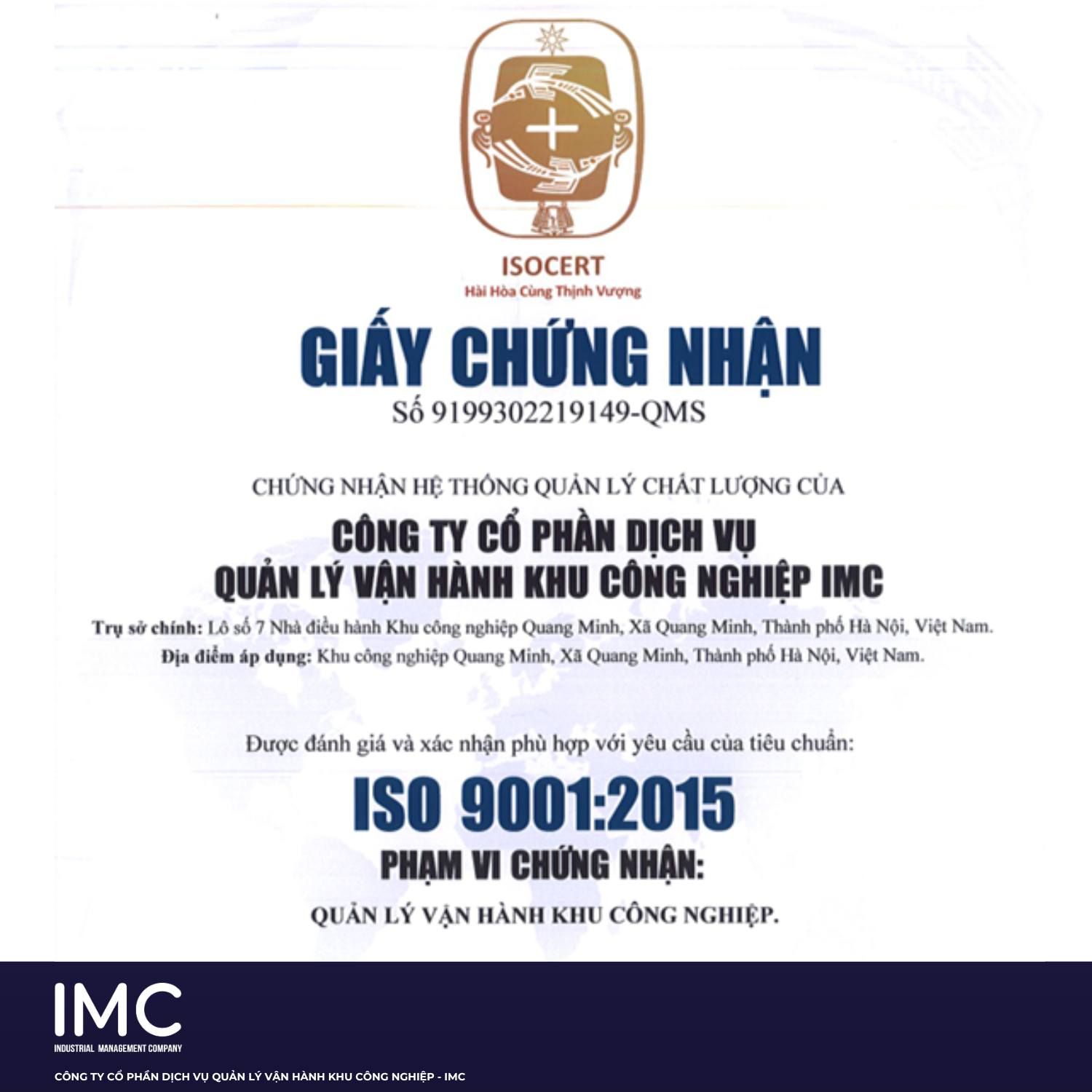 ISO QUỐC TẾ 9001.2015 Home